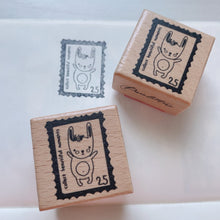 Load image into Gallery viewer, Animal Postage Rubber Stamp