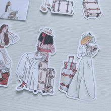 Load image into Gallery viewer, Vintage Travel stickers