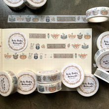 Load image into Gallery viewer, Boho baby animals Washi Tape
