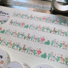 Load image into Gallery viewer, Llama Washi Tape