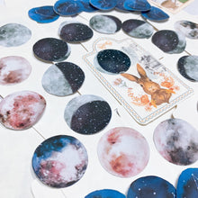 Load image into Gallery viewer, Moon phase stickers