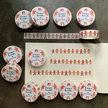 Load image into Gallery viewer, Ginger Breads Washi Tape