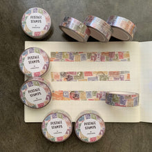 Load image into Gallery viewer, Postage Stamps Washi Tape