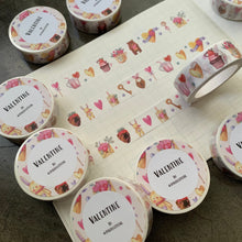 Load image into Gallery viewer, Valentine Washi Tape