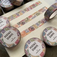 Load image into Gallery viewer, Postage Stamps Washi Tape