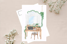 Load image into Gallery viewer, Work From Home postcard set