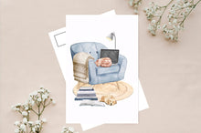 Load image into Gallery viewer, Work From Home postcard set