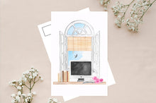 Load image into Gallery viewer, Work From Home postcard set