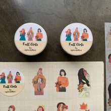 Load image into Gallery viewer, Fall Girls Washi Tape