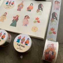 Load image into Gallery viewer, Fall Girls Washi Tape