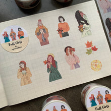 Load image into Gallery viewer, Fall Girls Washi Tape