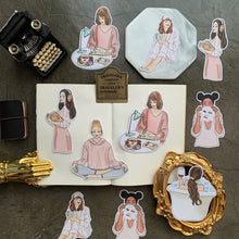 Load image into Gallery viewer, Self care Girl stickers