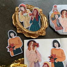 Load image into Gallery viewer, Fall Girl stickers