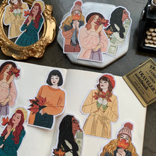 Load image into Gallery viewer, Fall Girl stickers