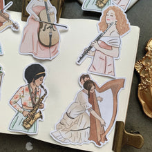 Load image into Gallery viewer, Musical Girl stickers