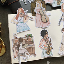 Load image into Gallery viewer, Musical Girl stickers