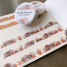 Load image into Gallery viewer, Rustic Houses Washi Tape