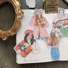 Load image into Gallery viewer, Gift time Girl stickers