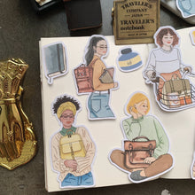 Load image into Gallery viewer, School Girl stickers