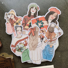 Load image into Gallery viewer, Gift time Girl stickers