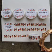 Load image into Gallery viewer, Winter Fun Washi Tape