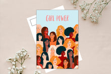 Load image into Gallery viewer, Spring Postcard, Valentine card, postcards for March, postcrossing