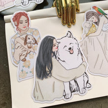 Load image into Gallery viewer, Furry Friends stickers