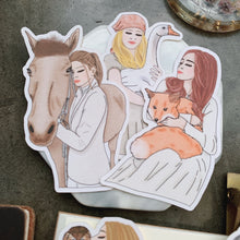Load image into Gallery viewer, Wild at Heart Girl stickers