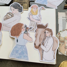 Load image into Gallery viewer, Wild at Heart Girl stickers