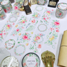 Load image into Gallery viewer, Floral Time PET Tape