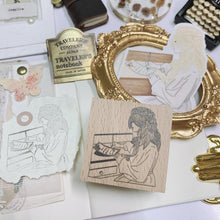Load image into Gallery viewer, Pearl Girl Vol. II Rubber Stamp