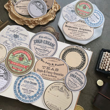 Load image into Gallery viewer, Vintage Label stickers