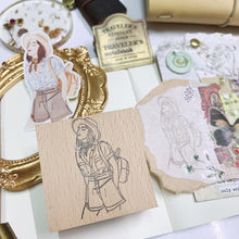 Load image into Gallery viewer, Summer Girl Rubber Stamp