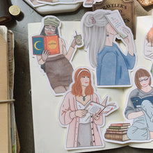 Load image into Gallery viewer, Reading Girls II stickers