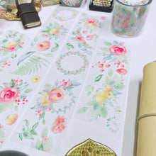 Load image into Gallery viewer, Floral Time PET Tape