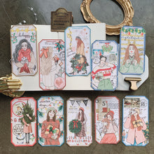 Load image into Gallery viewer, Holiday Tag stickers (set I)