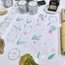 Load image into Gallery viewer, Lily of the Valley PET Tape