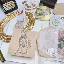Load image into Gallery viewer, Summer Girl Rubber Stamp