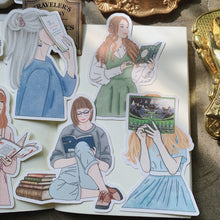 Load image into Gallery viewer, Reading Girls II stickers