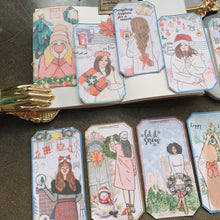 Load image into Gallery viewer, Holiday Tag stickers (set II)