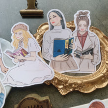 Load image into Gallery viewer, Reading Girls stickers