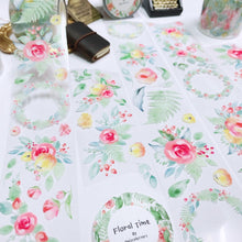Load image into Gallery viewer, Floral Time PET Tape