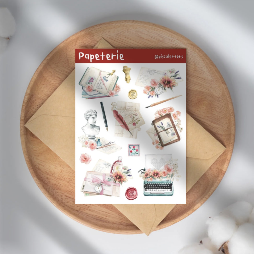 Papeterie Sticker Sheet (A6)