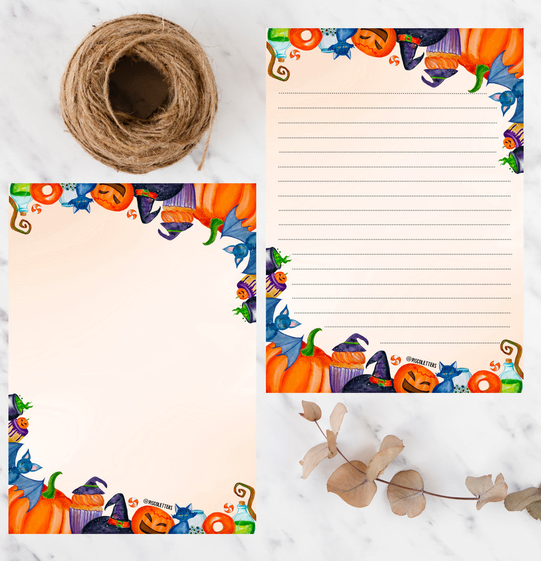 Halloween printable paper