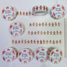 Load image into Gallery viewer, Ginger Breads Washi Tape

