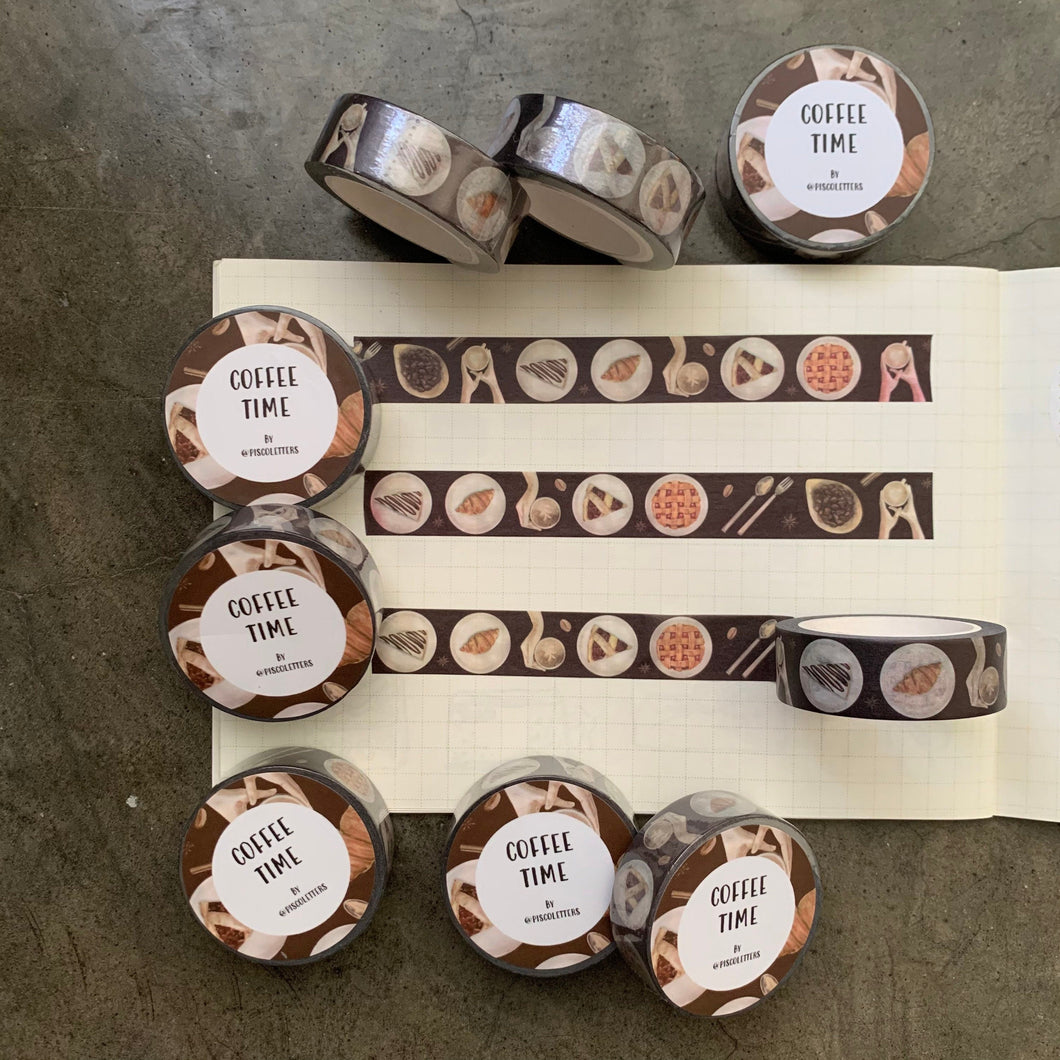 Coffee time Washi Tape