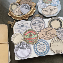 Load image into Gallery viewer, Vintage Label stickers
